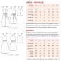 Preview: Papierschnittmuster Kleid mit Bindeträgern Frau Lulu XS-XXL